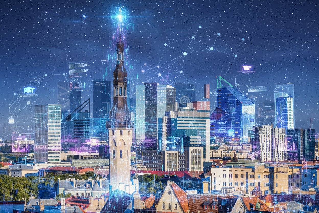 Estonian Ai created Skyline