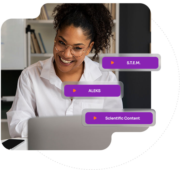We offer diverse types of customized assessments, scientifically based and fully aligned with the teaching resources provided.